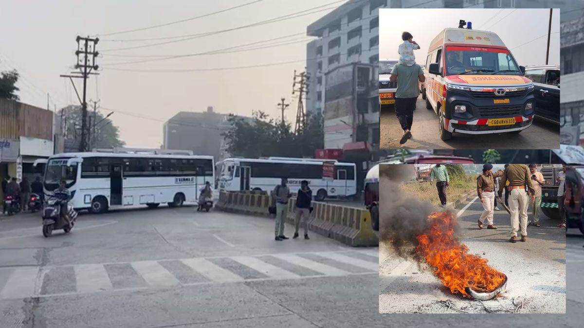 मध्य प्रदेश में सड़कों पर उतरे चालक, थमे बस-ट्रक के पहिए, पेट्रोल की किल्लत, यात्री हो रहे परेशान।